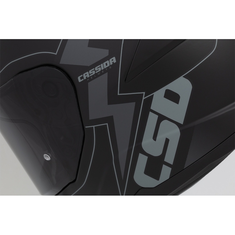 Cassida Integral GT 2.1 Flash zárt sisak fekete-szürke