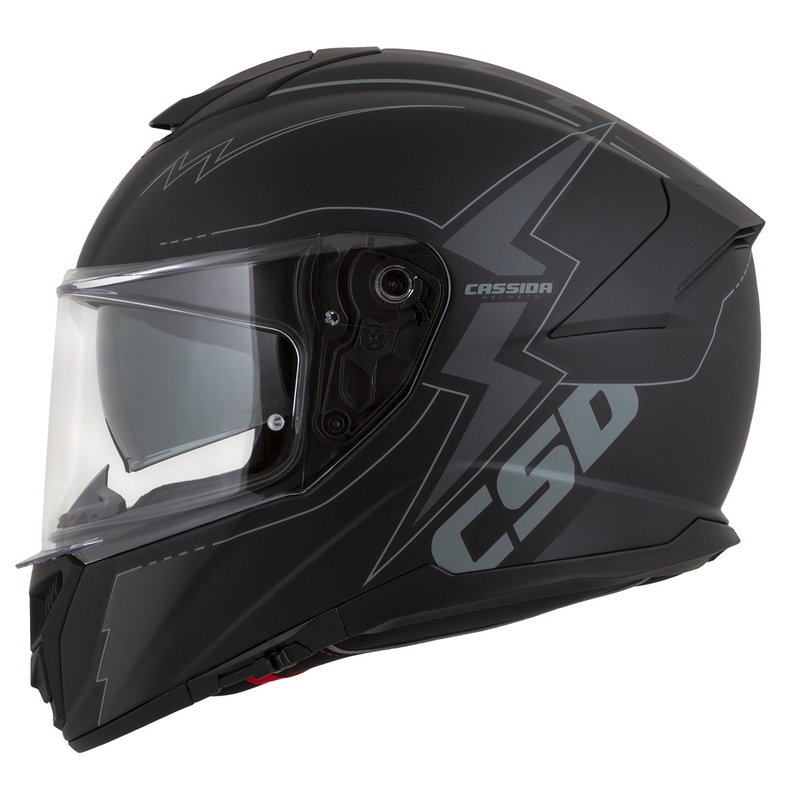 Cassida Integral GT 2.1 Flash zárt sisak fekete-szürke