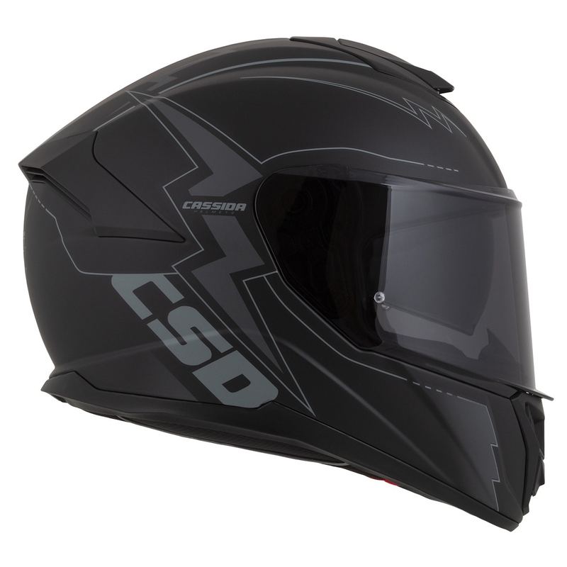 Cassida Integral GT 2.1 Flash zárt sisak fekete-szürke