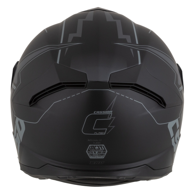 Cassida Integral GT 2.1 Flash zárt sisak fekete-szürke