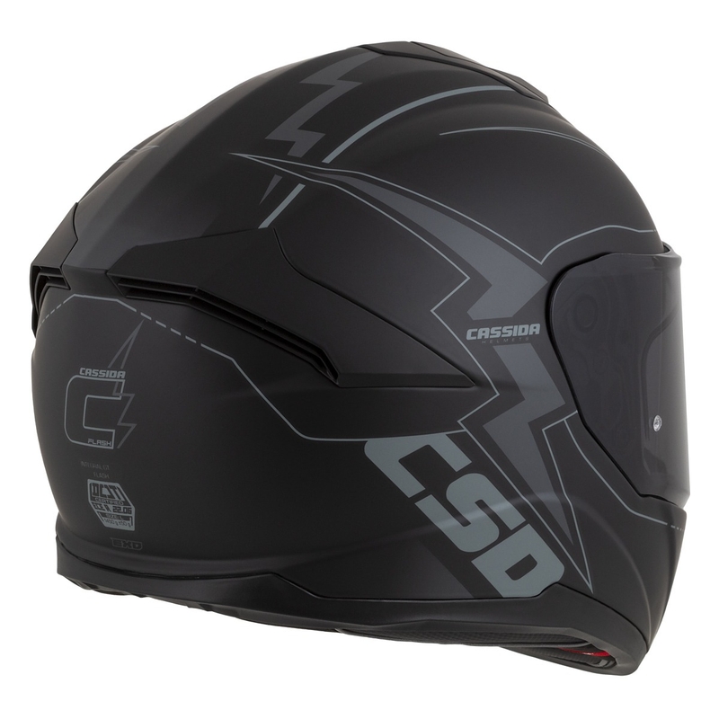 Cassida Integral GT 2.1 Flash zárt sisak fekete-szürke