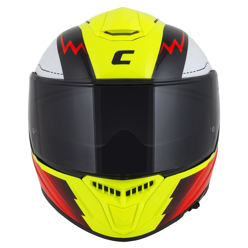 Cassida Integral GT 2.1 Flash zárt sisak fluo sárga-piros-fekete-fehér