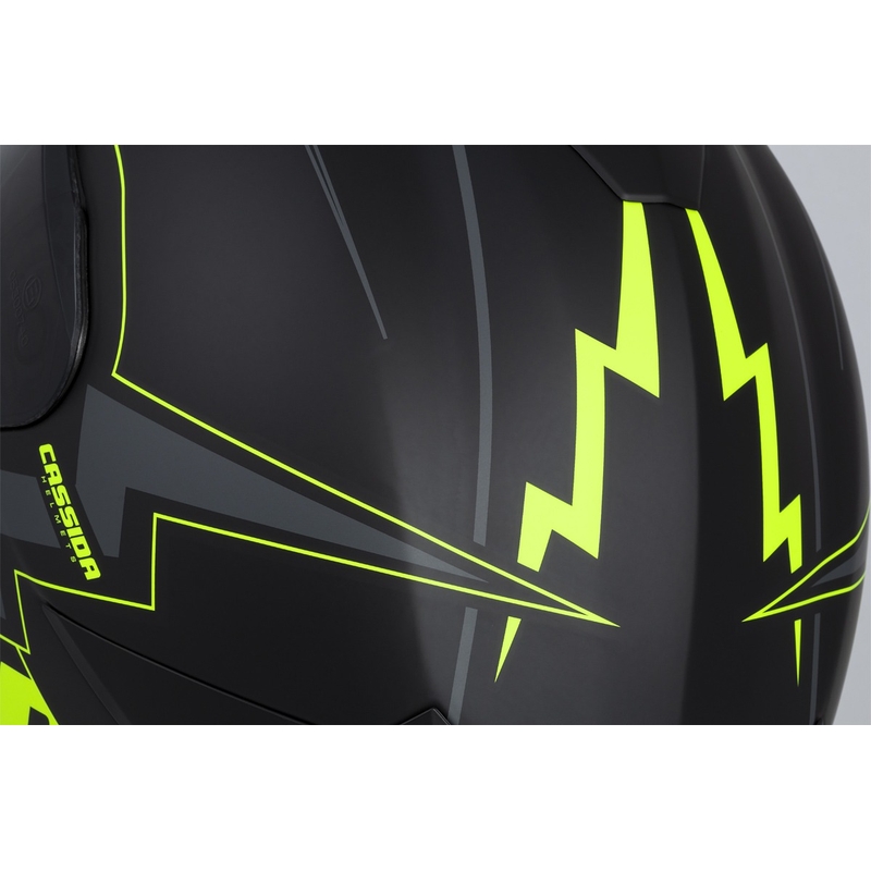 Cassida Integral GT 2.1 Flash zárt sisak fekete-fluo sárga-szürke