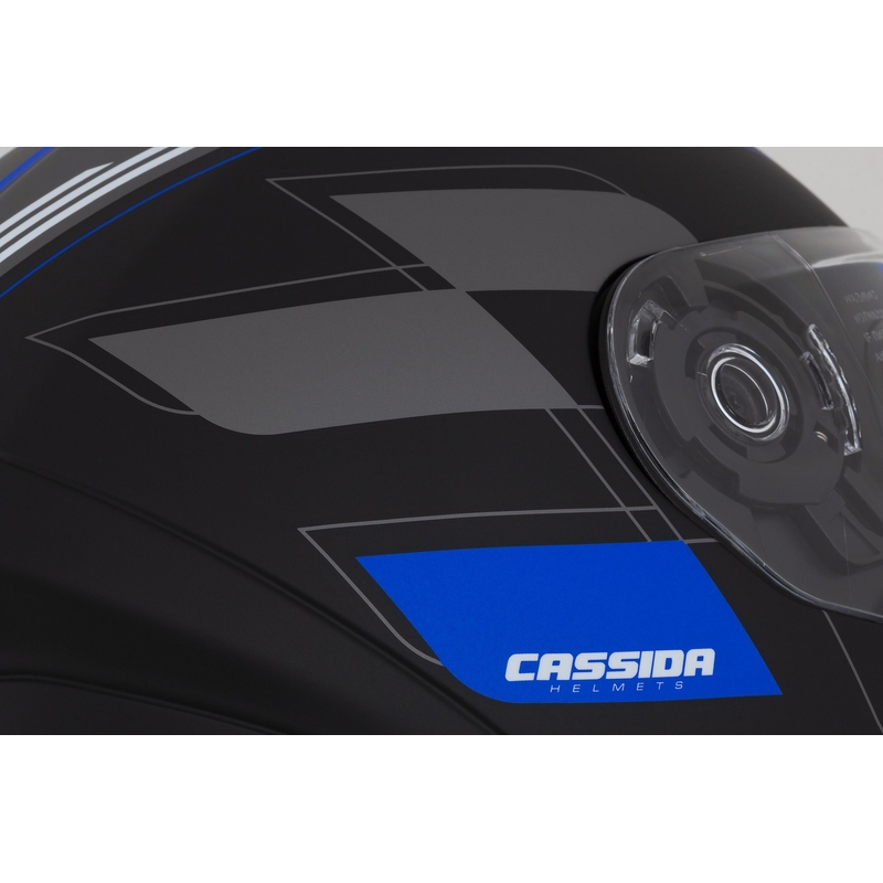 Cassida Integral 3.0 RoxoR zárt sisak fekete-szürke-kék