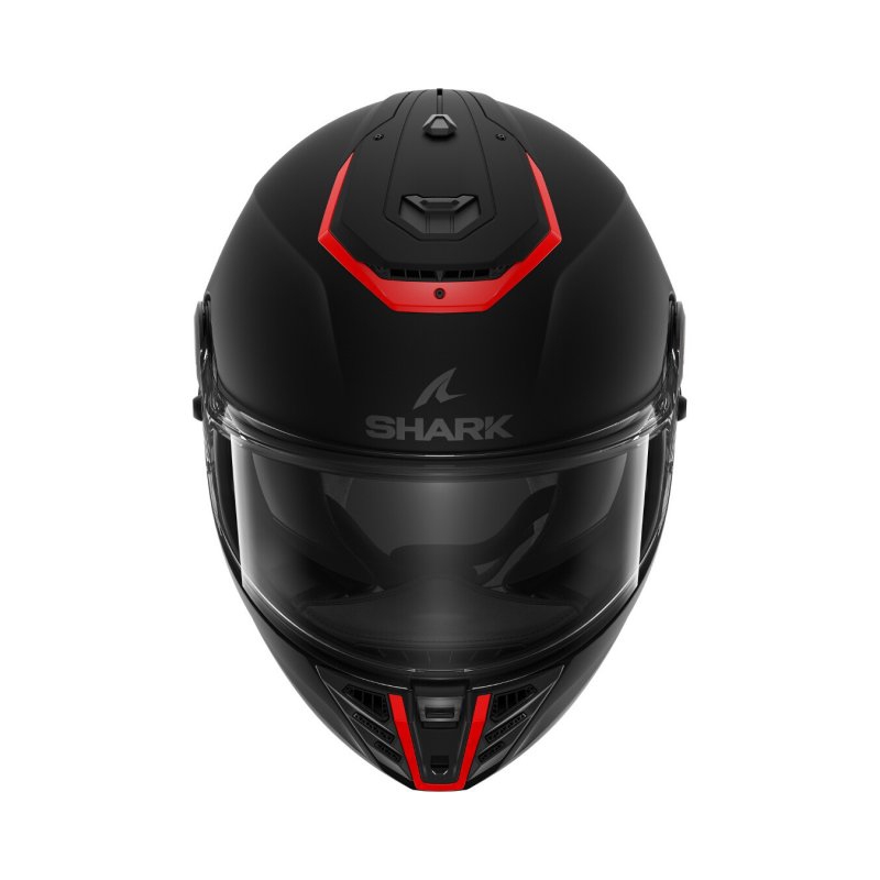 SHARK SPARTAN RS Blank SP zárt sisak fekete-piros matt