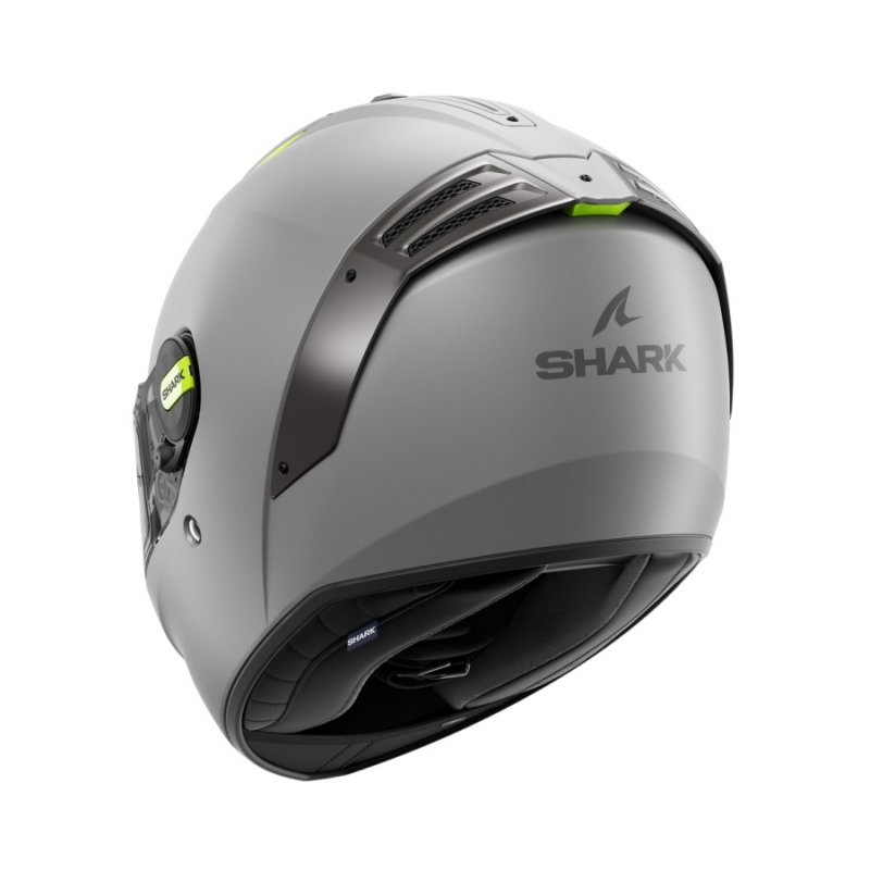 SHARK SPARTAN RS Blank SP zárt sisak szürke-fluo sárga