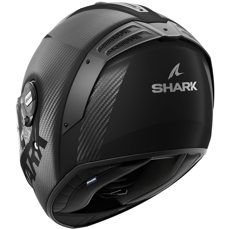 SHARK SPARTAN RS Carbon Skin 2023 zárt sisak fekete matt