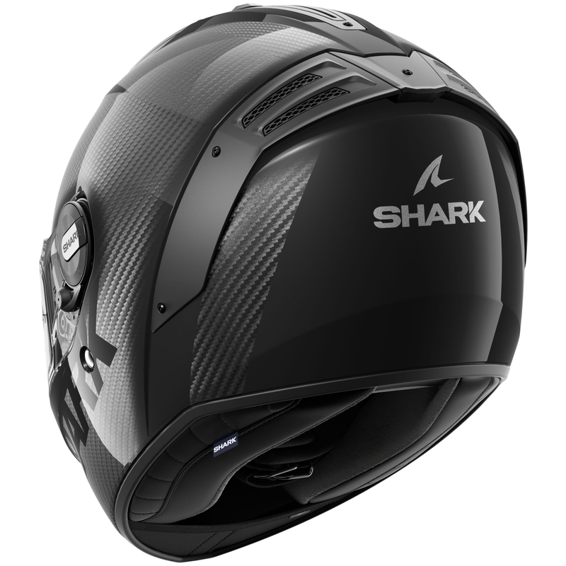 SHARK SPARTAN RS Carbon Skin 2023 zárt sisak fekete