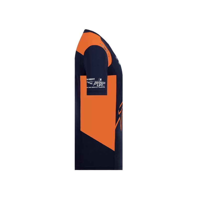 KTM Red Bull Racing Official Teamline gyerek póló kék-narancsárga