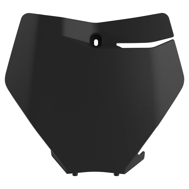 Rendszámtábla POLISPORT Replica Parts fekete