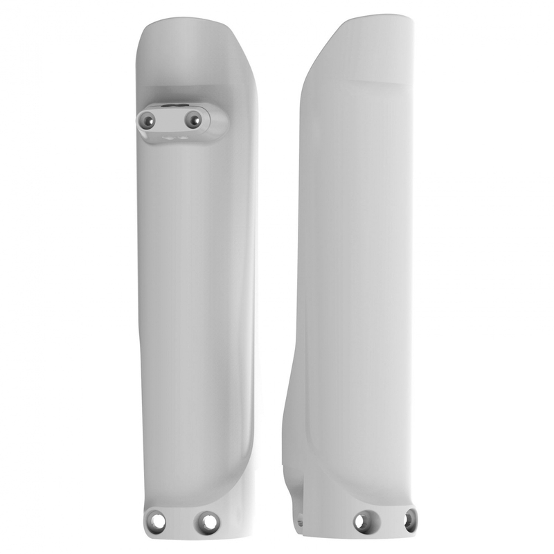 Fork guards POLISPORT (pár) white db