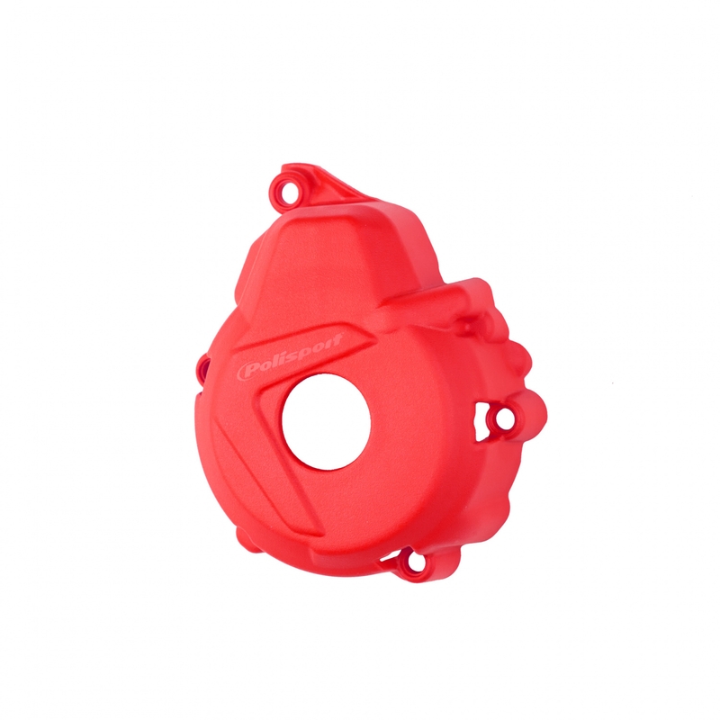 Ignition Cover Protectors POLISPORT PERFORMANCE piros részére GAS GAS EC 250 F 2021-2022, GAS GAS EC 350 F 2021-2023