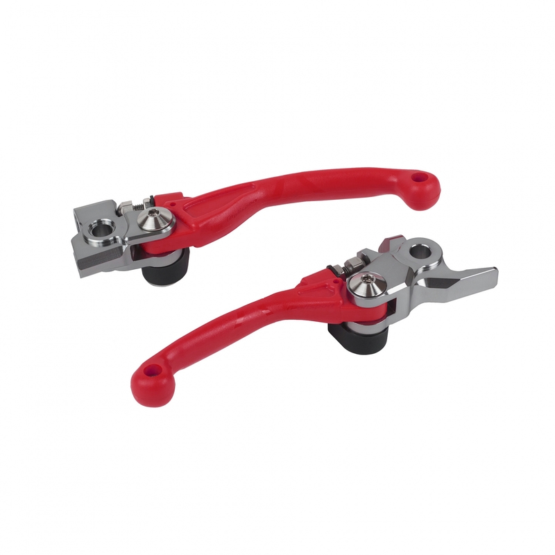 Pivot lever set POLISPORT piros