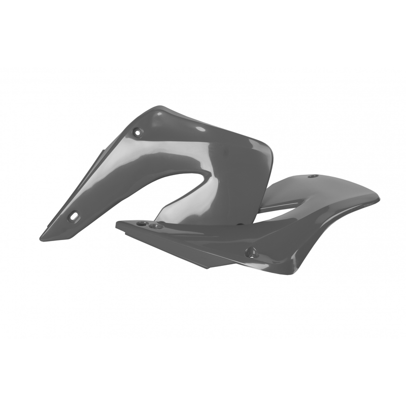 Radiator Scoops POLISPORT Nardo Grey részére HONDA CR 125 R 2000-2001, HONDA CR 250 R 2000-2001