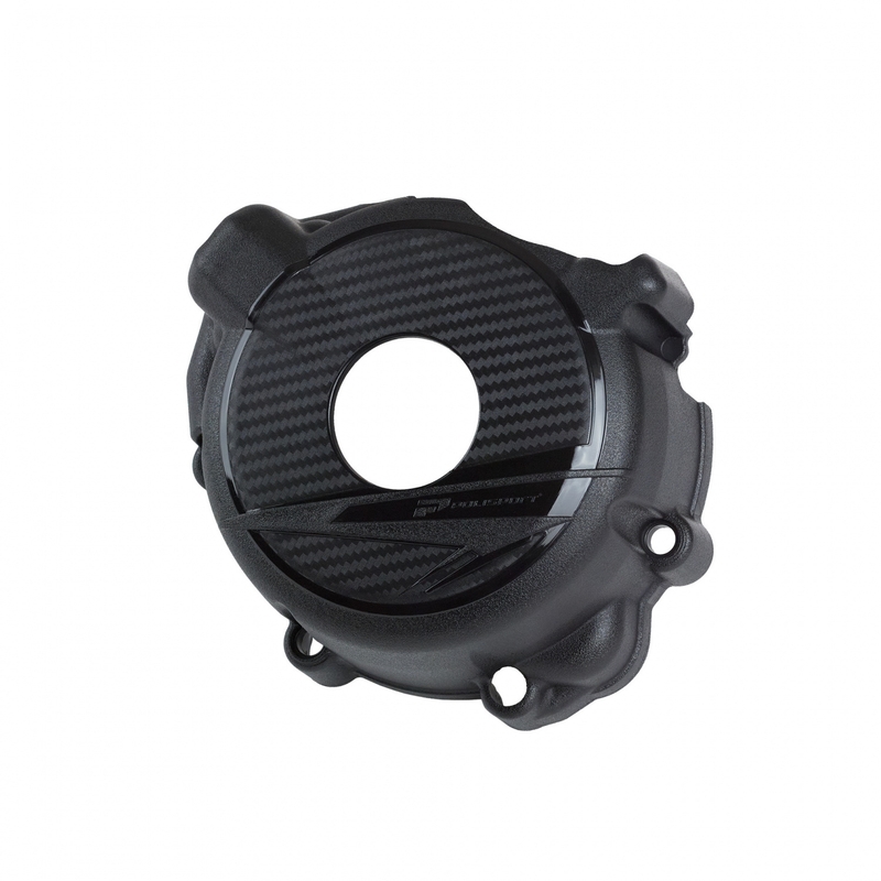 Ignition cover POLISPORT fekete részére SUZUKI DR-Z 400 2000-2007