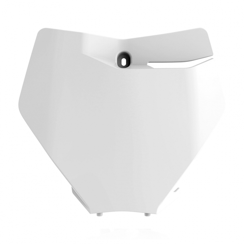 Rendszámtábla POLISPORT white BD