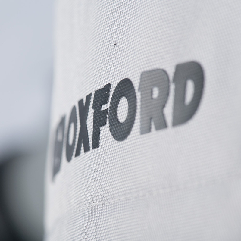 Oxford Dakar D2D Air motoros textilkabát ezüst-kék-fluo sárga kiárusítás