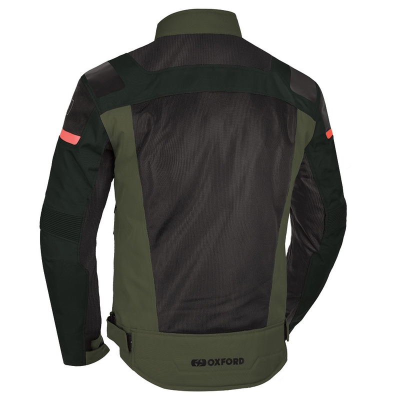Oxford Dakar D2D Air motoros textilkabát zöld