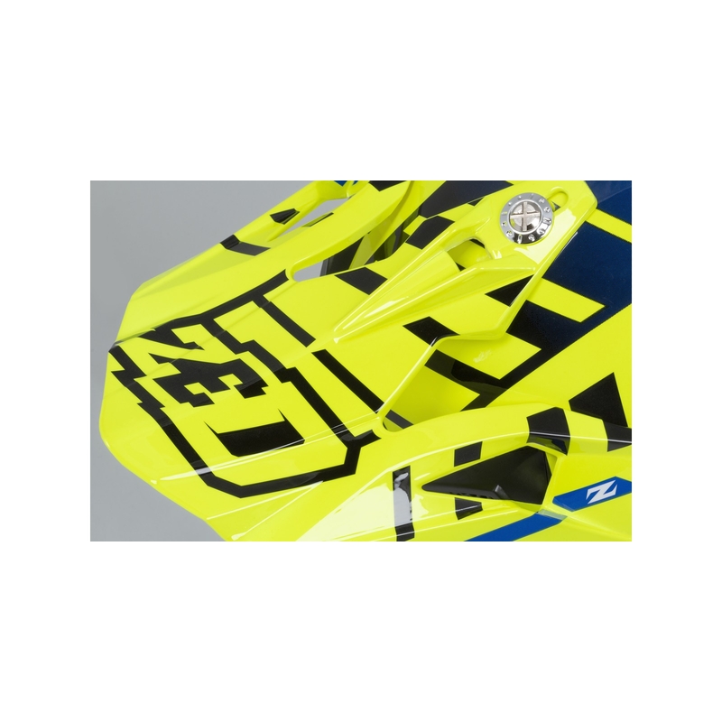 ZED X1.9D gyerek motocross bukósisak kék-fluo sárga-fekete-fehér