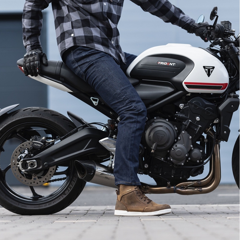 Oxford Original Approved Jeans AA motoros farmer sötét kék