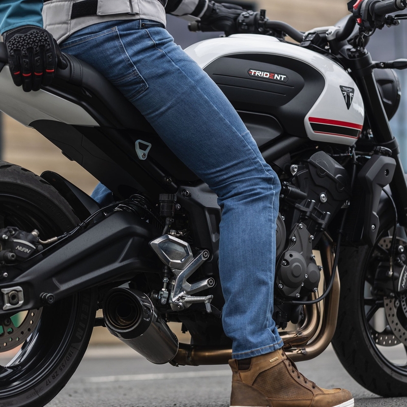 Oxford Original Approved Jeans AA motoros farmer világos kék