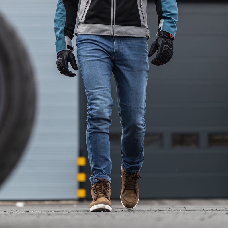 Oxford Original Approved Jeans AA motoros farmer világos kék