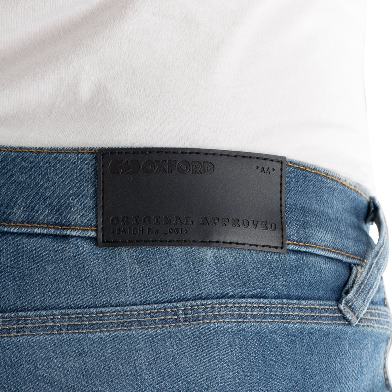 Oxford Original Approved Jeans AA motoros farmer világos kék