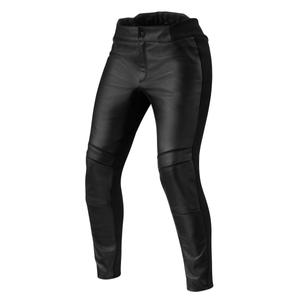 Revit Maci női rövidített motoros bőr nadrág fekete