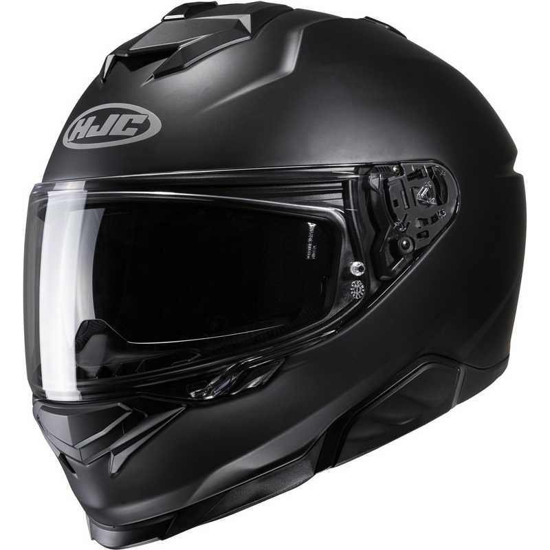 HJC i71 Solid semi flat zárt bukósisak fekete