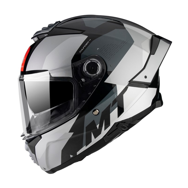 MT Thunder 4 SV Fade zárt bukósisak szürke