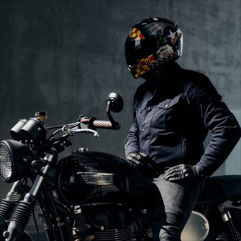 Rebelhorn Hunter motoros kabát sötét kék kiárusítás