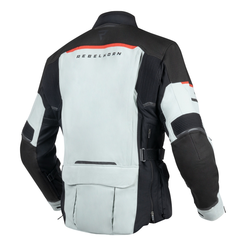 Rebelhorn Range szürke-fekete-piros motoros dzseki