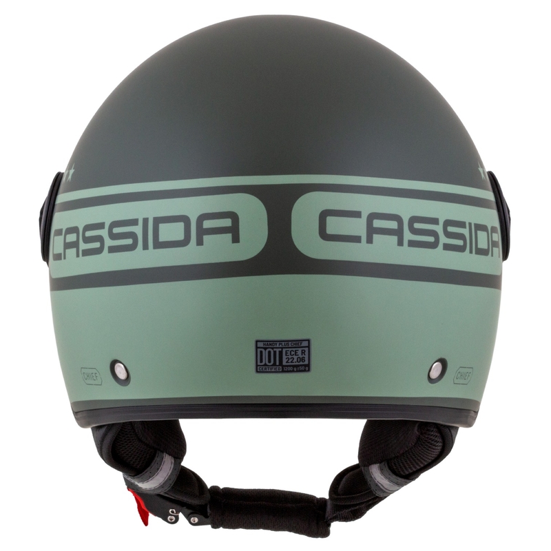 Cassida Handy Plus Chief nyitott bukósisak zöld