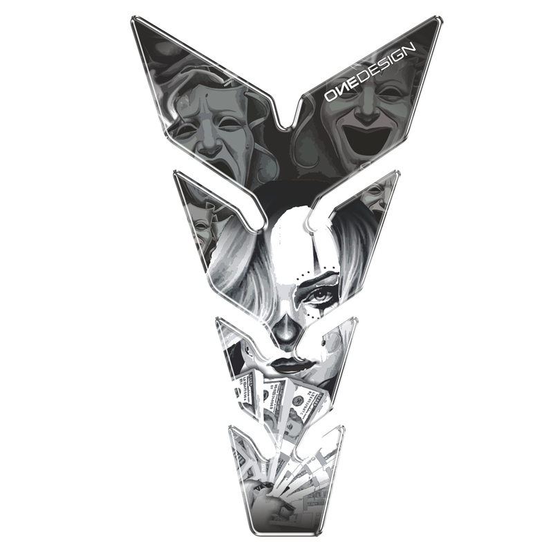 TANK PAD Print Poker Face