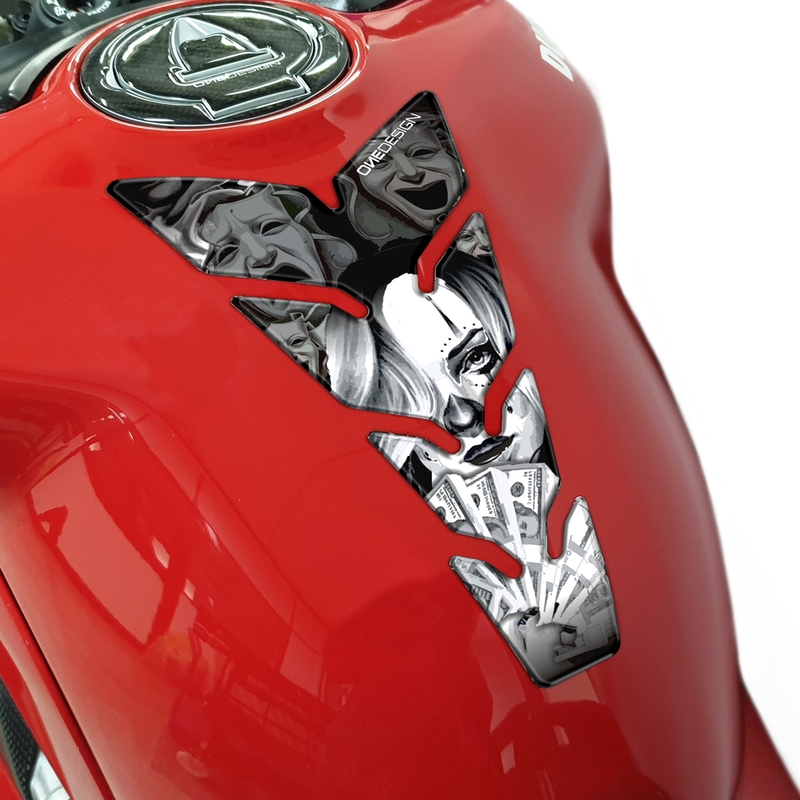 TANK PAD Print Poker Face