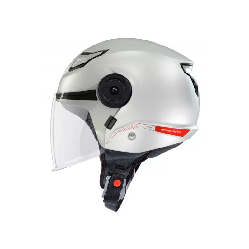 MT Lite Solid gyerek nyitott bukósisak fehér