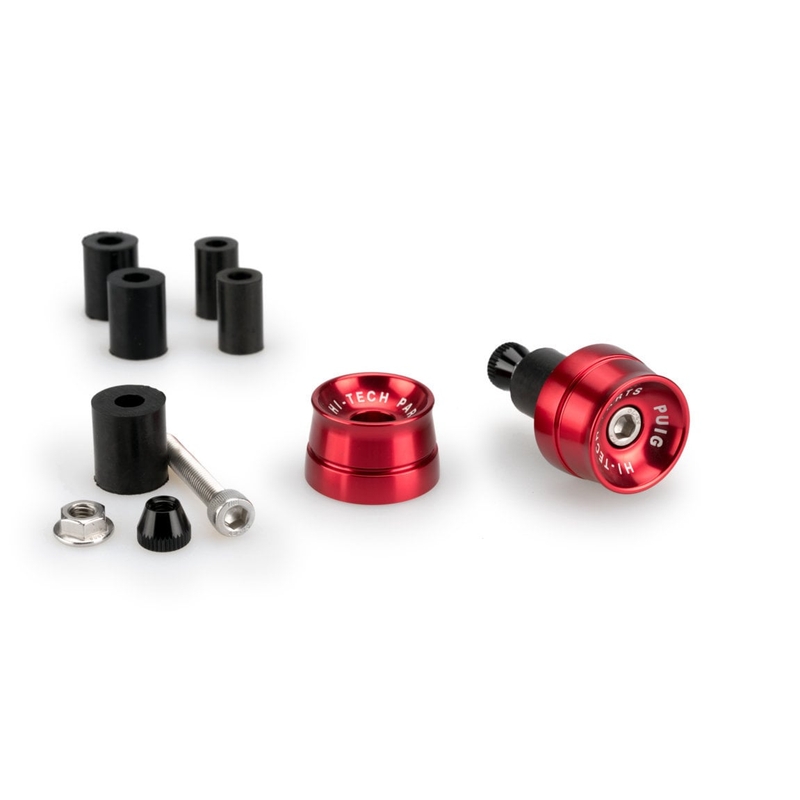 Bar ends PUIG SPEED piros UNIVERSAL M6 13-18mm.