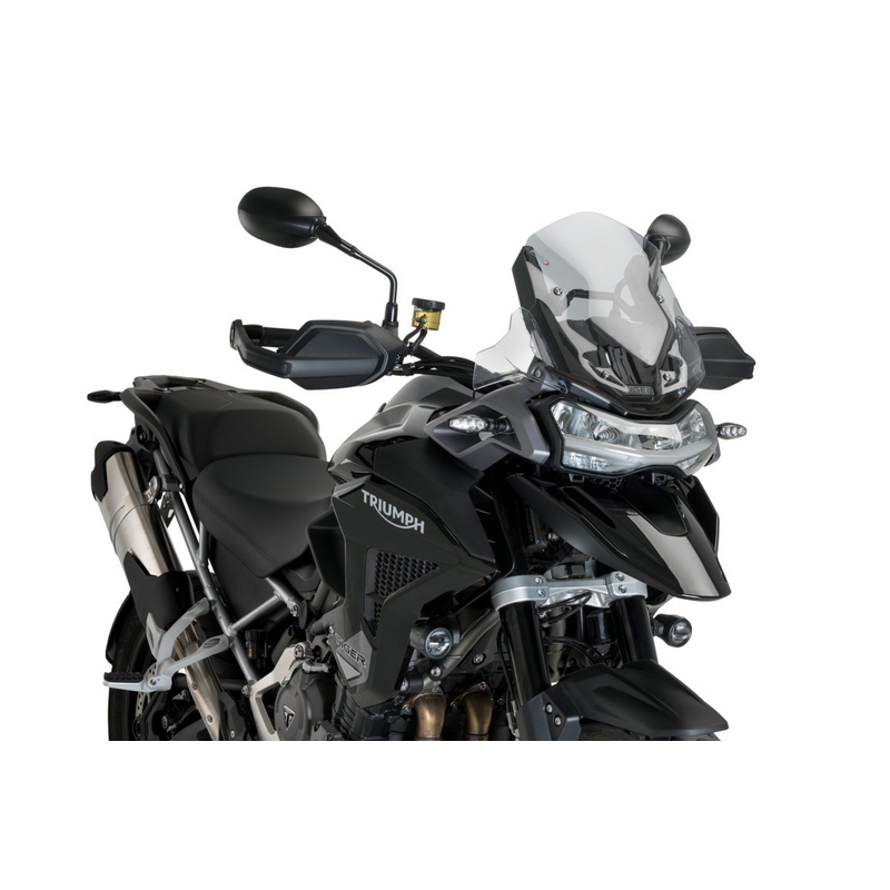 Windscreen PUIG SPORT smoke részére TRIUMPH Tiger 1200 Explorer / GT Explorer 2022-2025