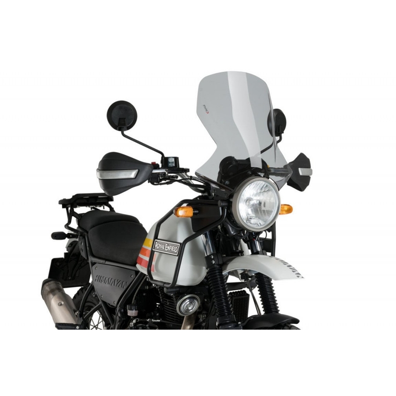 Windscreen PUIG TOURING smoke részére ROYAL ENFIELD Himalayan 411 2017-2020