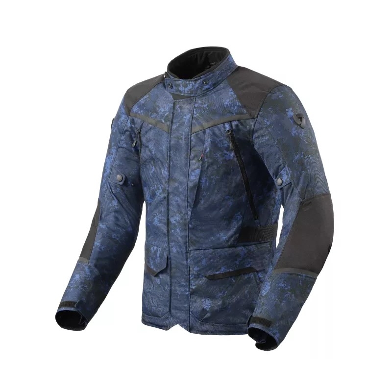 Revit Voltiac 3 H2O motoros kabát camo kék kiárusítás