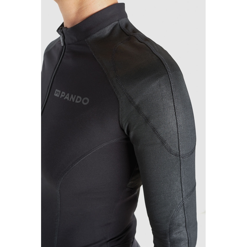 PANDO MOTO Shell WW női motoros body fekete kiárusítás