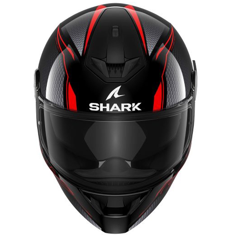 SHARK D-SKWAL 2 Cadium zárt bukósisak fekete-piros