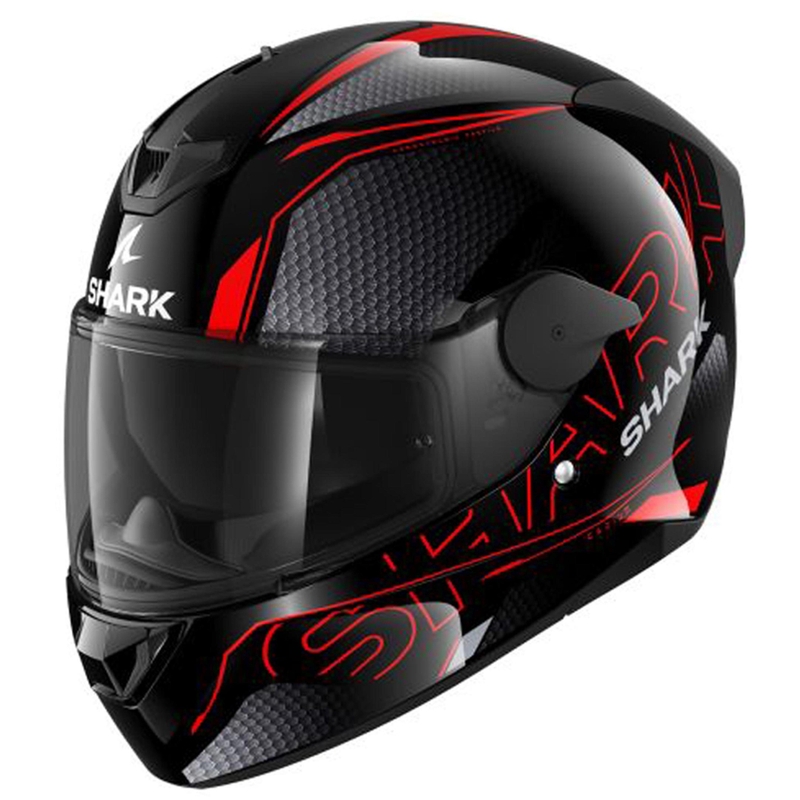 SHARK D-SKWAL 2 Cadium zárt bukósisak fekete-piros