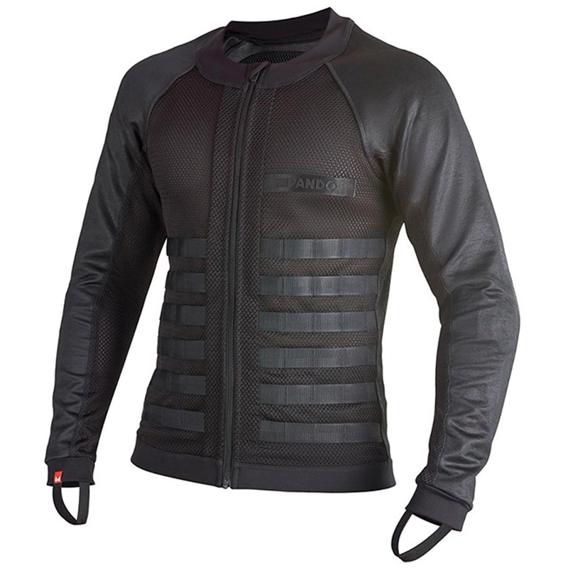 PANDO MOTO Commando UH hosszú ujjú alapréteg ing fekete kiárusítás