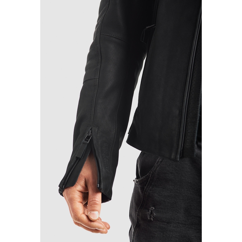 PANDO MOTO Tatami LT 01 motoros bőr dzseki fekete kiárusítás