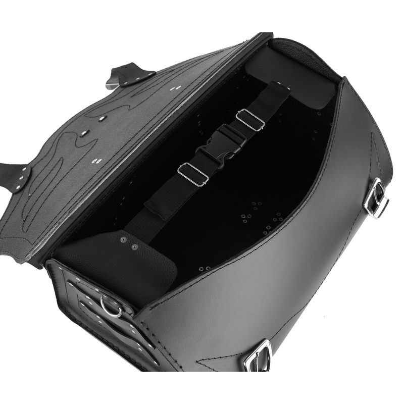 RSA-20A Chopper bőr motoros táska