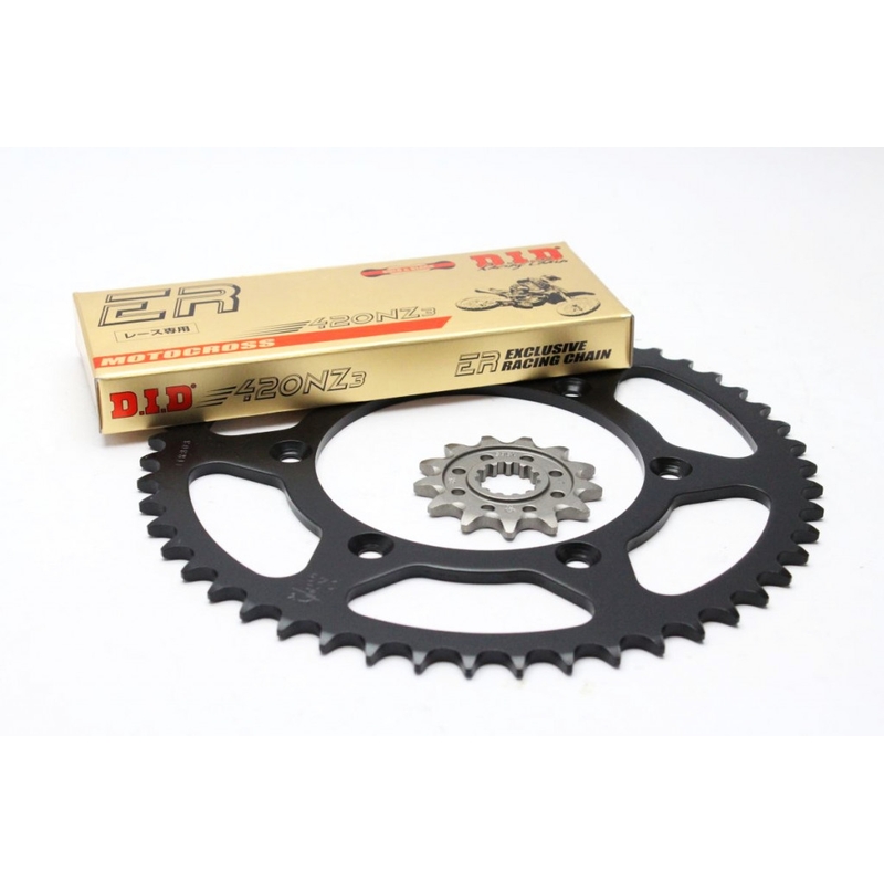 Lánc szett D.I.D + JT NZ3 serie arany/fekete