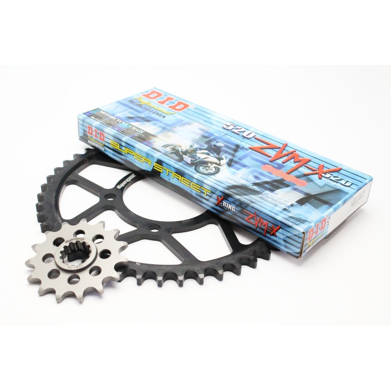 Lánc szett D.I.D + SUPERSPROX ZVM-X serie in gold color