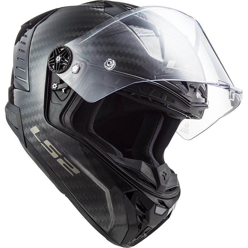 LS2 FF805 Thunder Carbon zárt bukósisak fekete