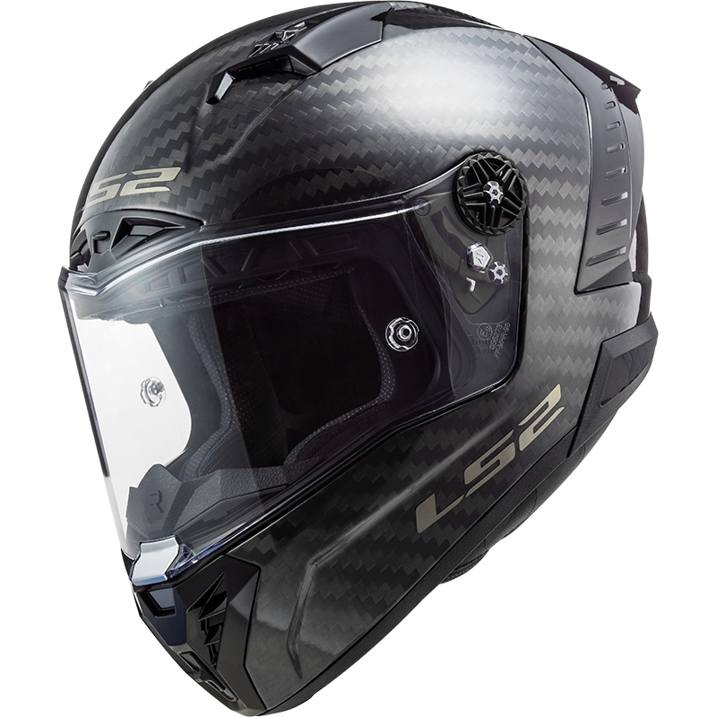 LS2 FF805 Thunder Carbon zárt bukósisak fekete